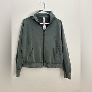 Lululemon Brushed Softstreme Funnel-Neck Zip Up
Smoked Spruce